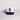 James Madison Dukes Hat Cream & Purple Script Snapback - Front Panel
