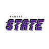 Kansas State Wildcats Hat White & Black Corduroy Stadium Pulse Snapback - Team Wordmark