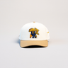 Kentucky Wildcats Hat Cream & Tan Jobsite Snapback - Front Panel