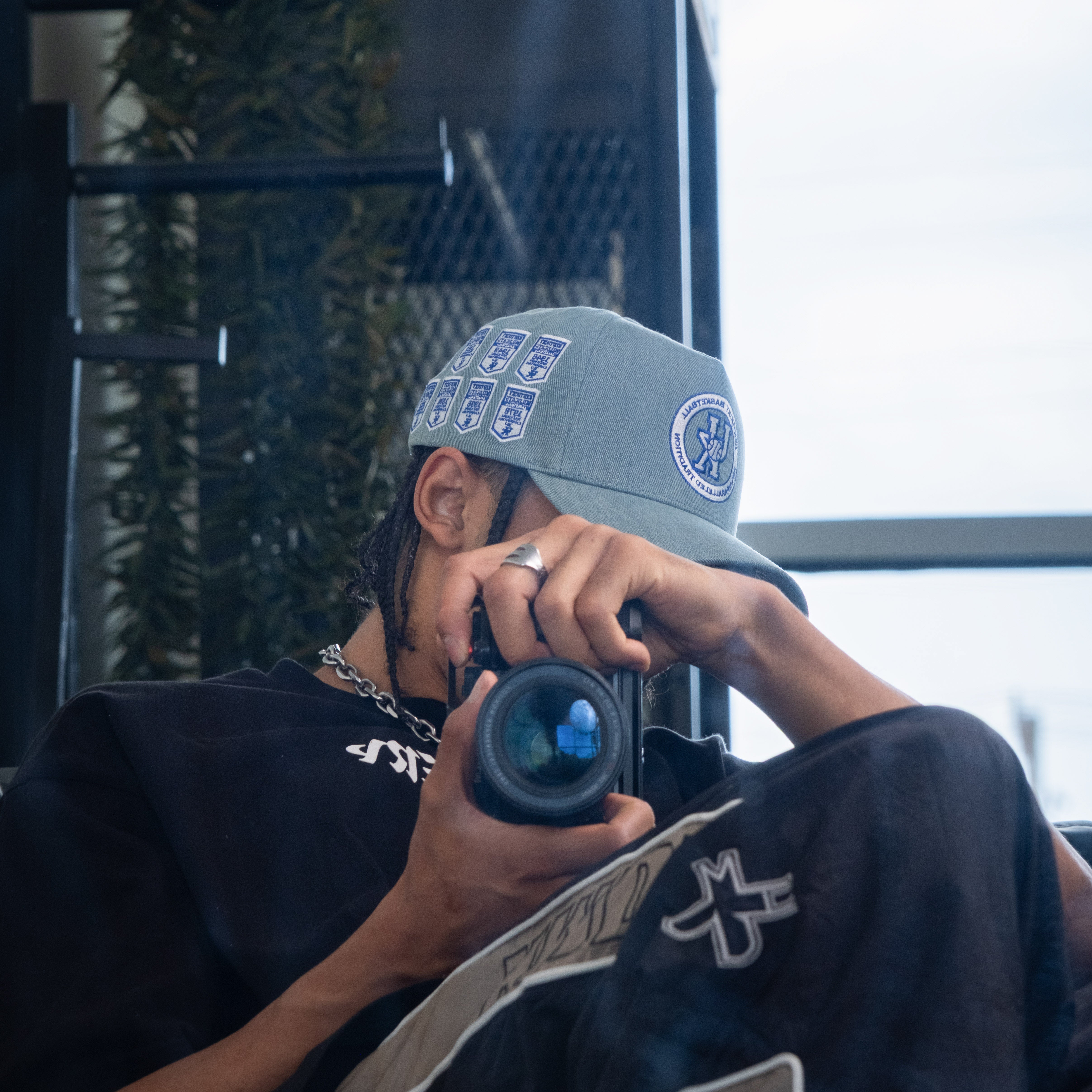 Kentucky Wildcats Hat Denim Banners Snapback - On Model Lifestyle