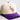 LSU Tigers Hat Cream and Purple Baseball Banners Snapback - Front Detail
