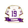 LSU Tigers Jersey Pin Officially Licensed Collectible - Product Front