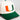 Miami Hurricanes Hat Cream & Green Banners Snapback - Front Detail