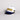 Michigan Wolverines Hat White & Navy Corduroy Stadium Pulse Snapback - Angled View