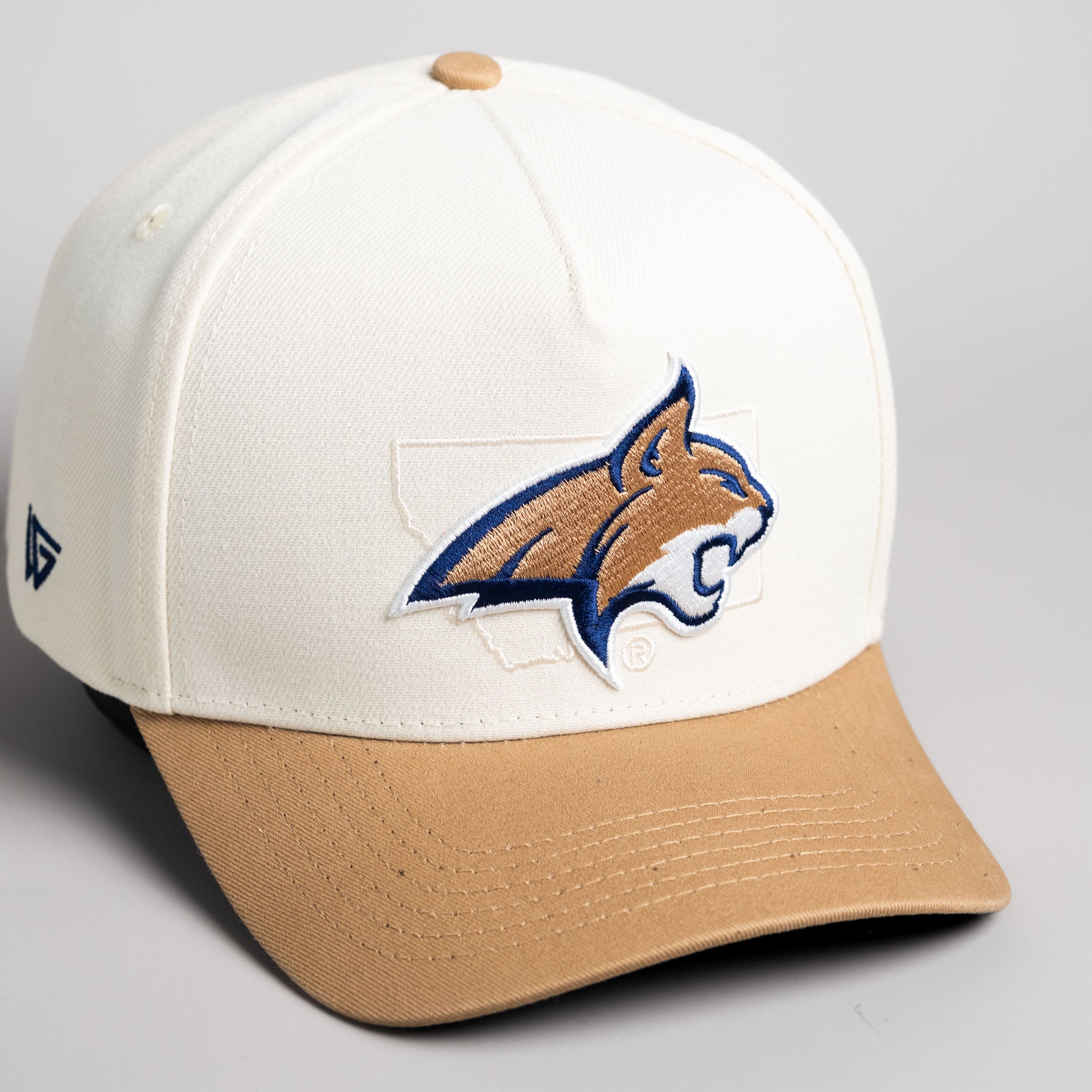 Montana State Bobcats Hat Neutrals Snapback - Angled View