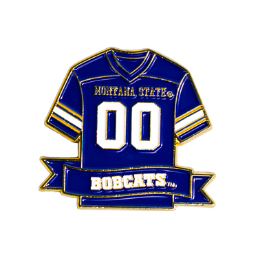Montana State Bobcats Jersey Pin Officially Licensed Collectible - Product Front