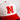 Nebraska Cornhuskers Block N Hat Cream Cotton Red Brim Script Snapback - Front Detail