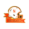 Nebraska Cornhuskers Helmet Pin Officially Licensed Collectible - Product Front
