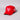 North Pole Hat Red Suede Holiday Snapback - Angled View
