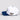 Notre Dame Fighting Irish Hat White & Navy Leprechaun Snapback - Side Stadium