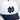 Notre Dame Fighting Irish Hat White & Navy Side Stadium Snapback - Angled View