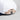 Notre Dame Fighting Irish Hat White & Navy Side Stadium Snapback - Stadium Detail