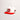 Ohio State Buckeyes Hat Cream & Red Block O Fitted - Angled View