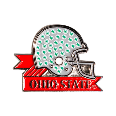 Ohio State Buckeyes Helmet Pin Officially Licensed Collectible - Product Front