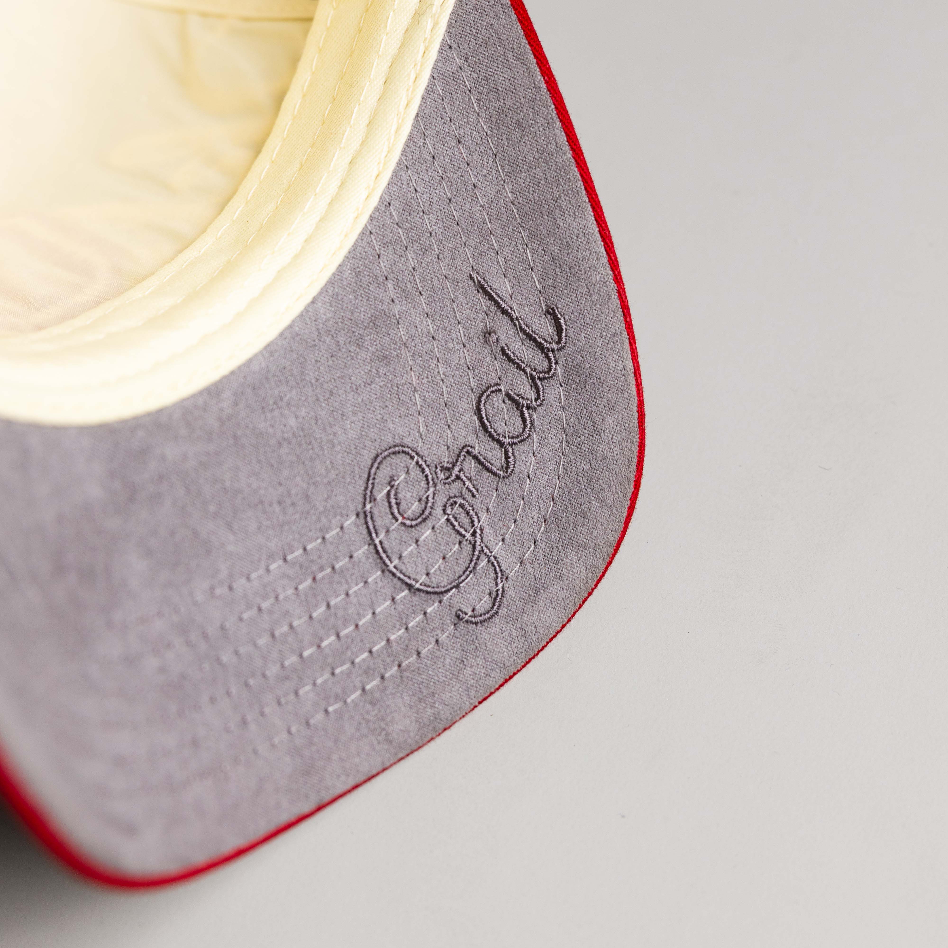 Oklahoma Sooners Hat Stacked Script Snapback - Underbrim Detail