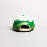 Oregon Ducks Hat Cream & Green Autzen Stadium Snapback - Back View