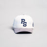 Penn State Hat Cream Grey Hockey Valley Snapback - Front Panel