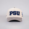 Penn State Nittany Lions Hat Cream & Grey Happy Valley - Front Panel