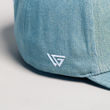 Penn State Nittany Lions Hat Denim Snapback - Side Logo Detail
