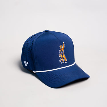 Penn State Nittany Lions Hat Navy Tee Box Performance - Angled View