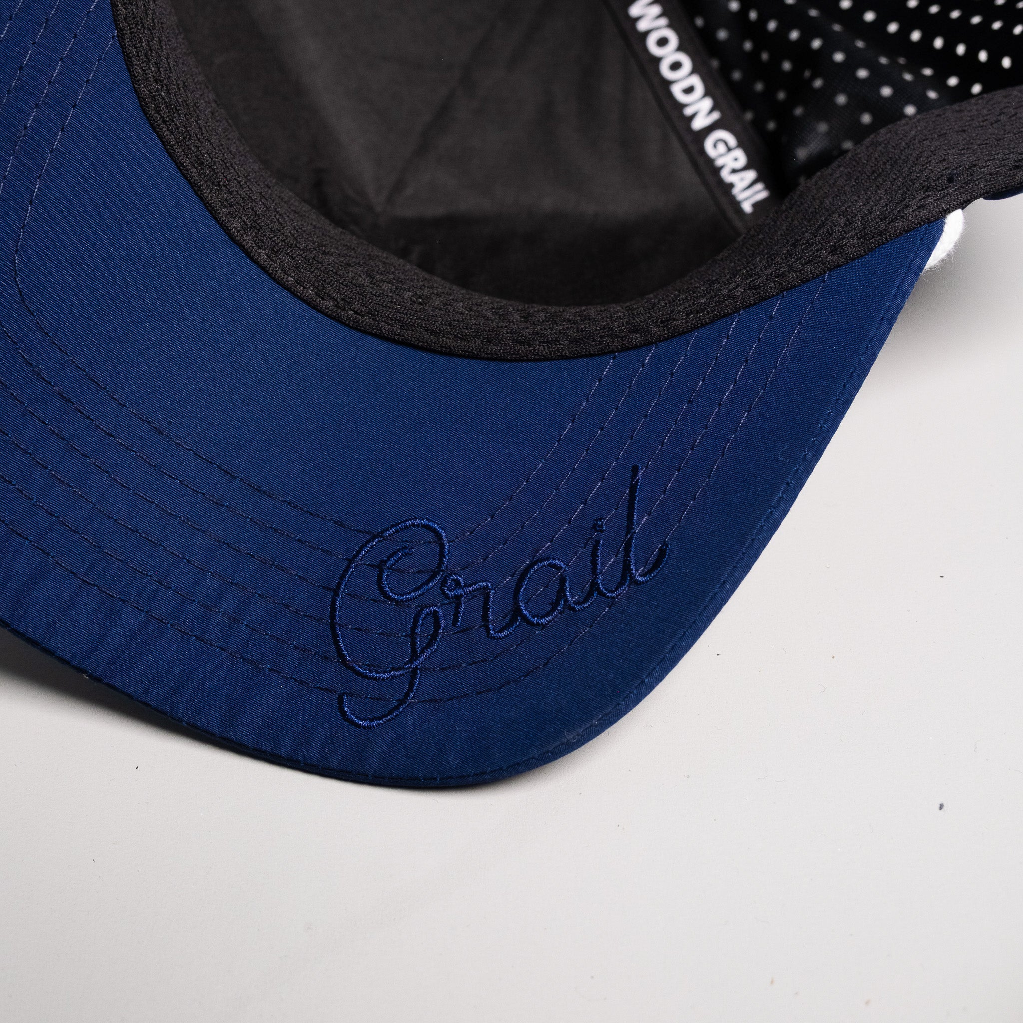 Penn State Nittany Lions Hat Navy Tee Box Performance - Underbrim Detail