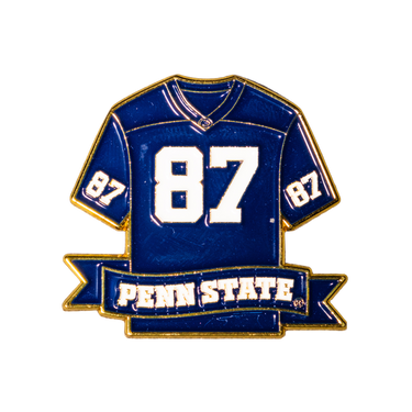 Penn State Nittany Lions Jersey Pin Officially Licensed Collectible - Product Front
