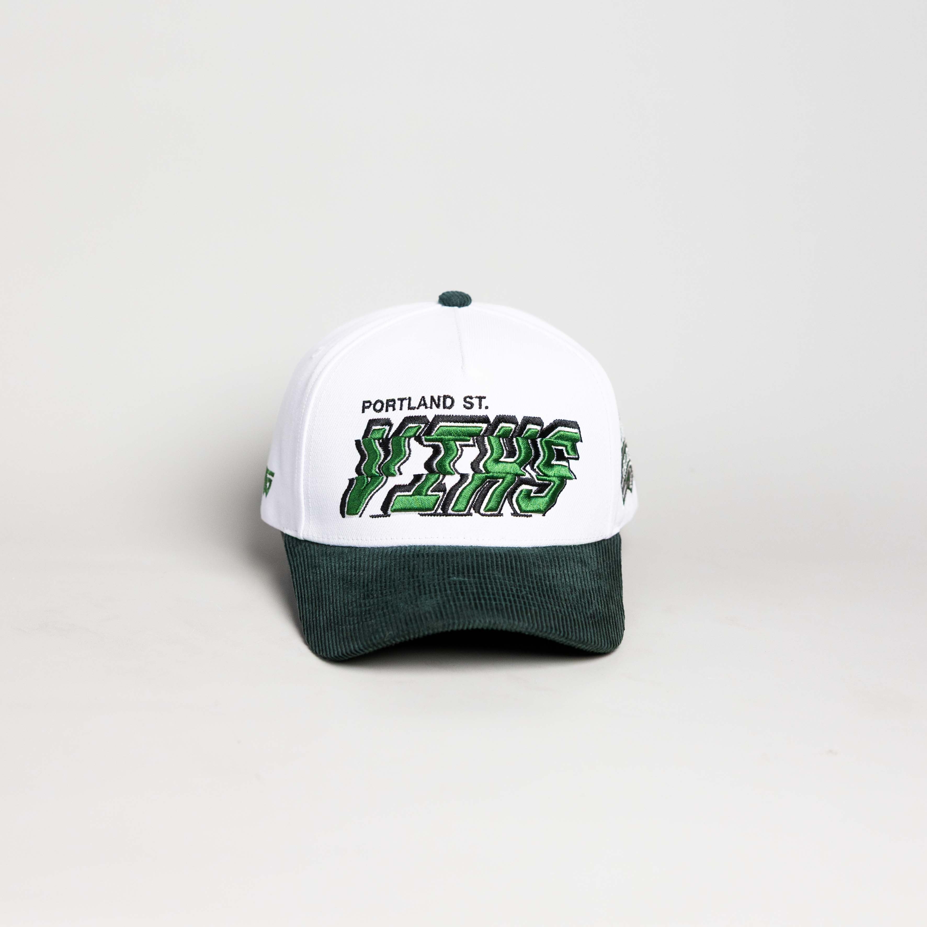 Portland State Vikings Hat Stadium Pulse Snapback - Front Panel