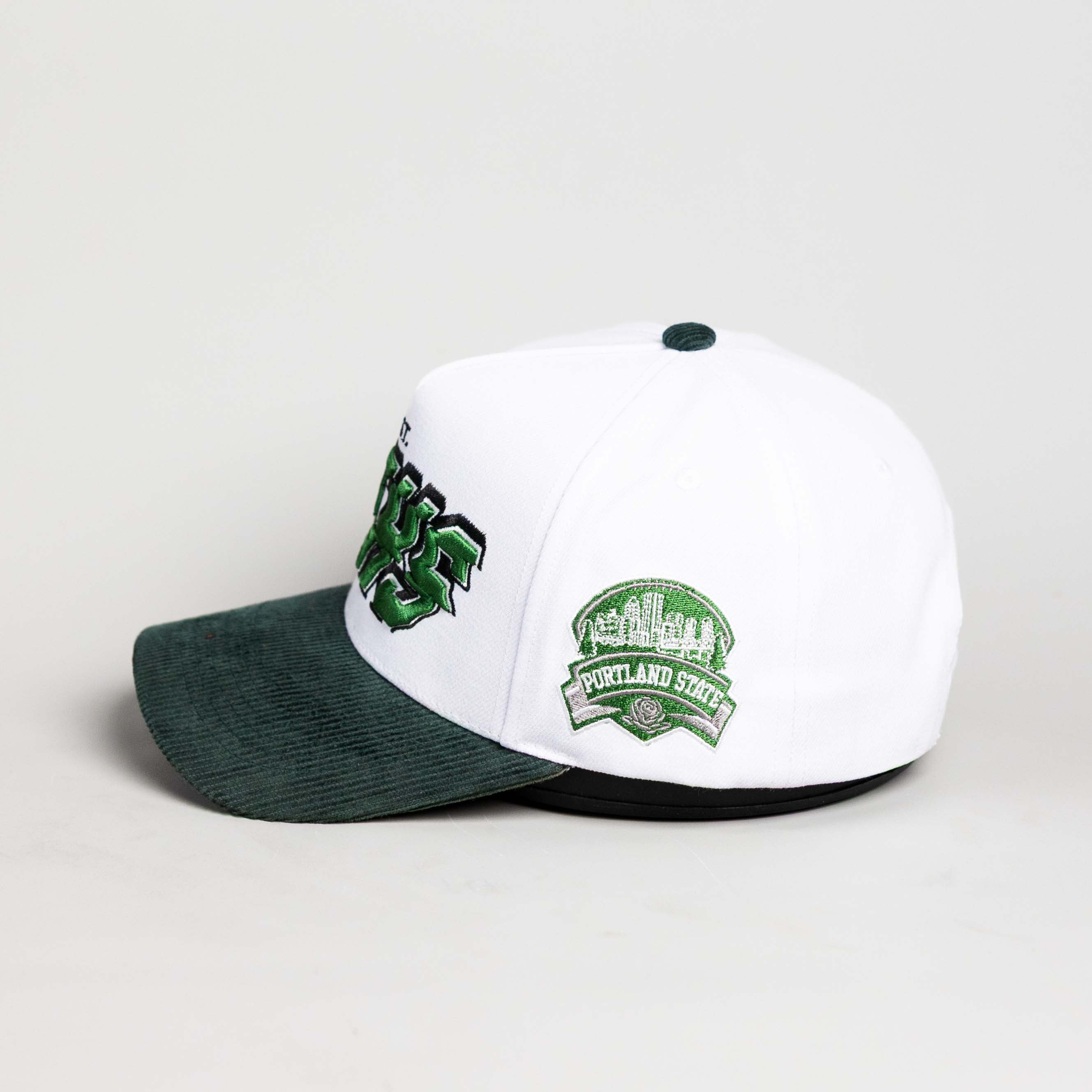 Portland State Vikings Hat Stadium Pulse Snapback - Side Stadium