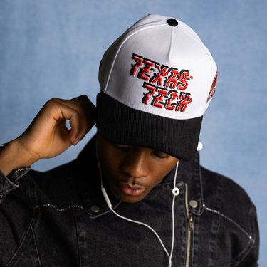 Texas Tech Stadium Pulse / White & Black Corduroy