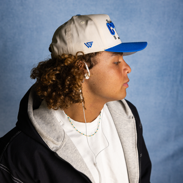 BYU Natty / Cream & Royal Blue