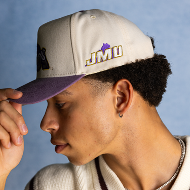 James Madison Sun Fade / Cream & Purple