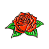 Rose Pin Collectible Enamel Lapel Pin - Product Front