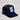 Samoa Trucker Hat Navy Mesh Snapback with S Logo - Front Detail