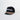 SMU Mustangs Hat Black Corduroy Brown Suede Brim Snapback Vintage Logo - Angled View