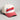 SMU Mustangs Hat Cream & Red Sun Fade Snapback - Angled View