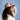 SMU Mustangs Hat Cream & Red Sun Fade Snapback - On Model Lifestyle C