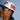 SMU Mustangs Hat Cream & Royal Blue Banners Snapback - On Model Lifestyle B