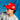 SMU Mustangs Suede Hat Red Mustang Logo Side Patch Snapback College SMU - On Model Seated