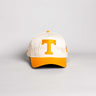Tennessee Volunteers Hat Cream and Orange Script - Front Panel
