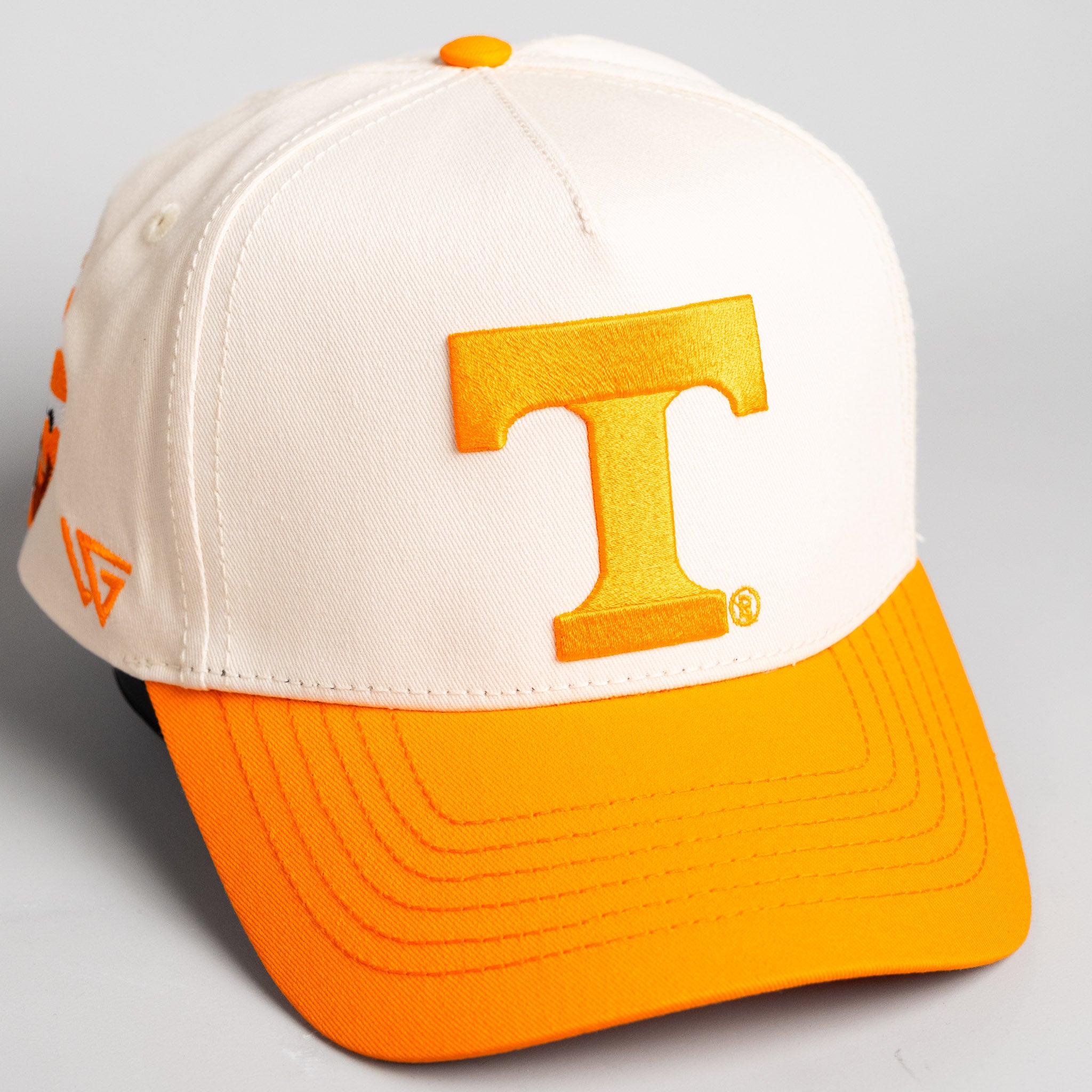 Tennessee Volunteers Hat Cream & Orange Home Crowd - Angled View