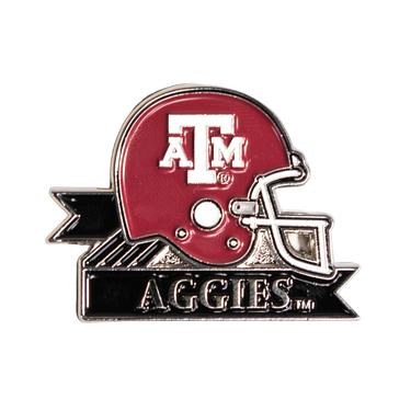 Texas A&M Aggies Helmet Pin Officially Licensed Collectible - Product Front