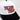 Texas Tech Red Raiders Hat White & Black Corduroy Stadium Pulse Snapback - Front Detail