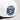 Tonga Hat White Navy Block T Snapback - Side Crest Detail