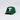 Tonga T Hat Green White Logo Gold Coat of Arms Patch Snapback - Angled View