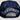 Tonga Trucker Hat Navy Mesh Snapback with T Logo - Back View
