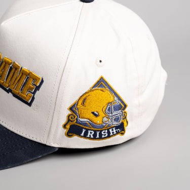 Notre Dame Sun Fade / Cream & Navy Blue