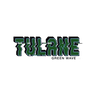 Tulane Green Wave Hat White & Black Corduroy Stadium Pulse Snapback - Team Wordmark