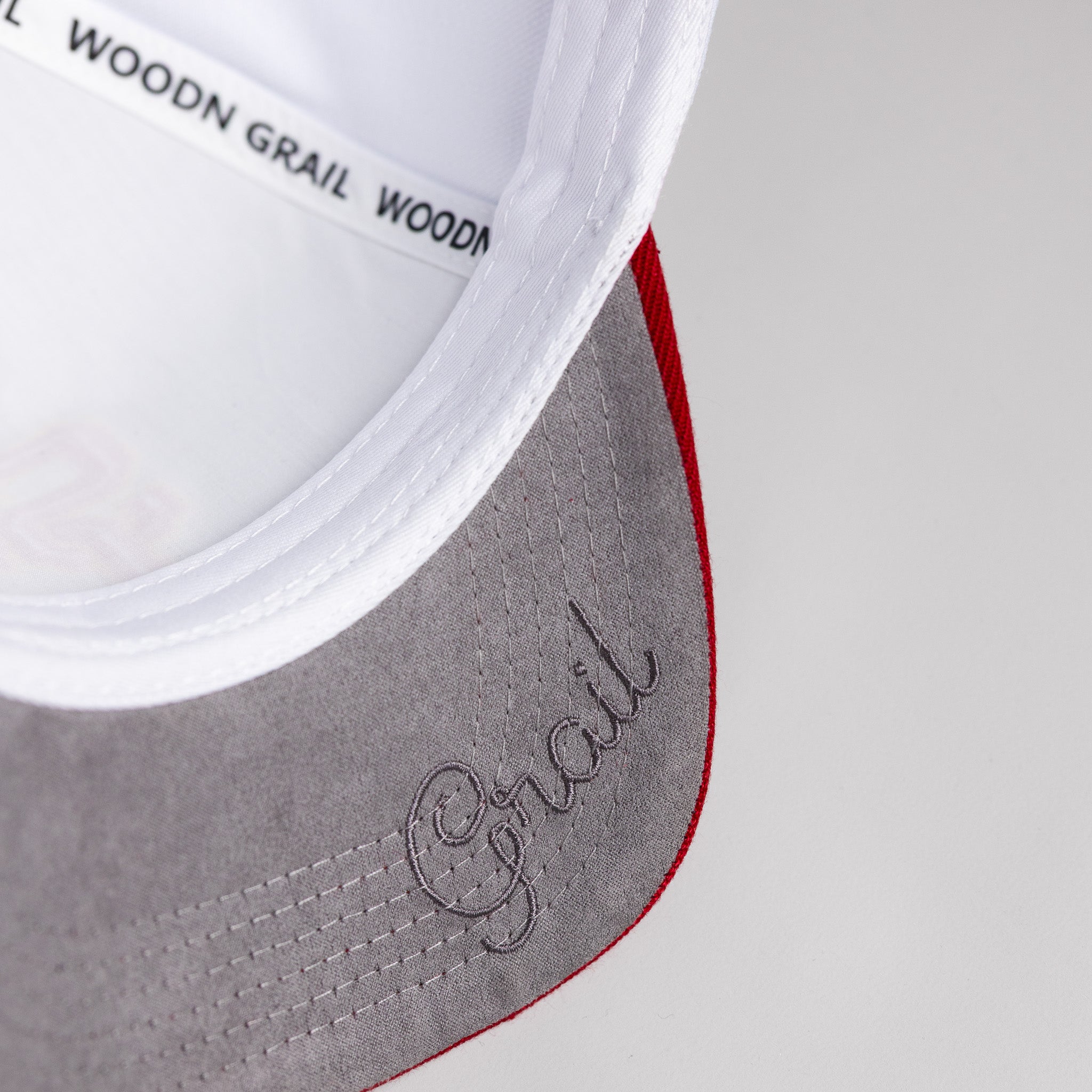 USC Trojans Hat White & Cardinal Side Stadium - Underbrim Detail