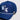 Utah State Aggies Hat Navy Tee Box Performance Rope Snapback - Front Detail Angled