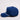 Utah State Aggies Hat Navy Tee Box Performance Rope Snapback - Side View